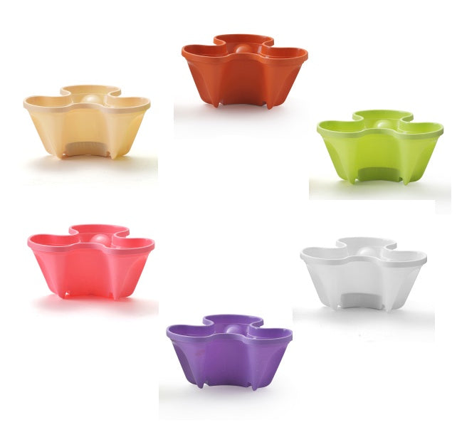 Plastic Stackable Vertical Flower Plant Pot