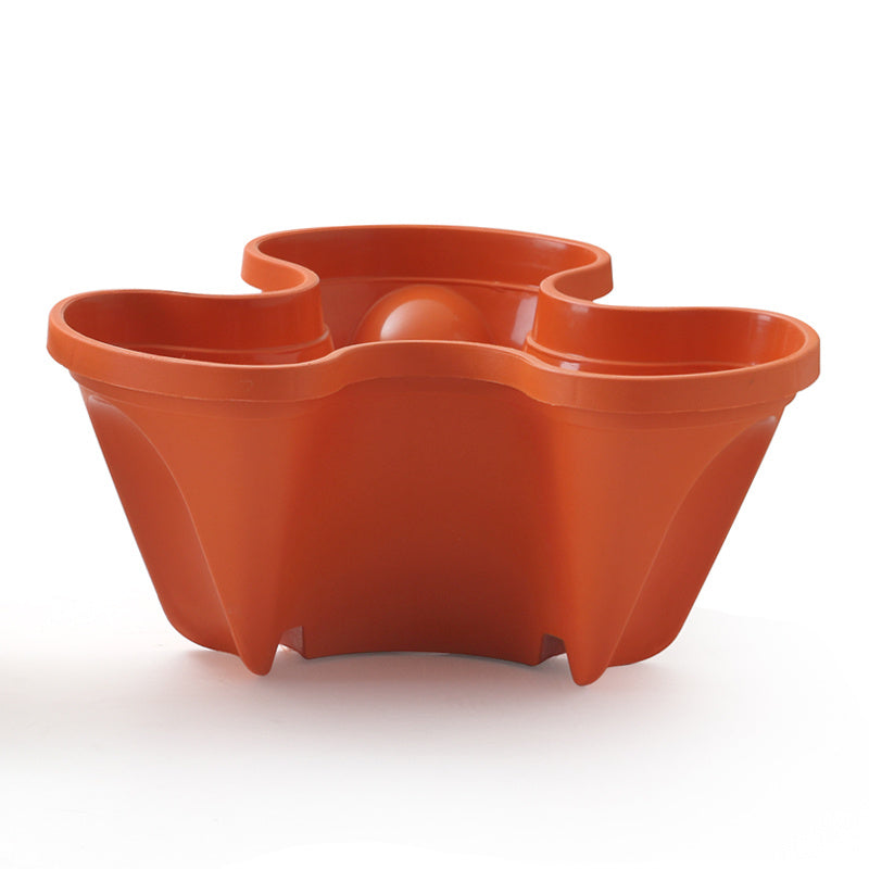Plastic Stackable Vertical Flower Plant Pot