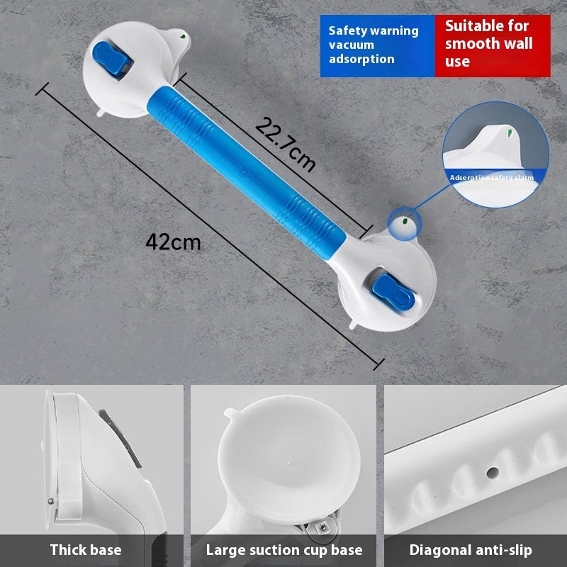 Non Perforated Suction Cup Bathroom Handrail