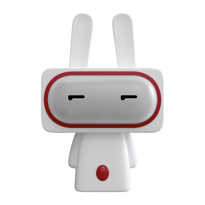 Babi Rabbit Night Light With Sleeping Charging Cute Home Decor Lamp