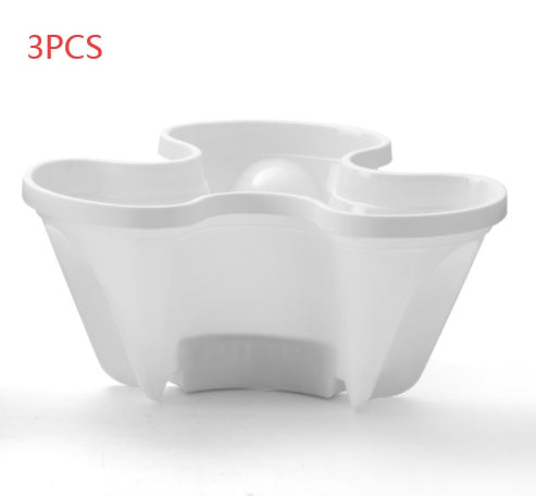 Plastic Stackable Vertical Flower Plant Pot
