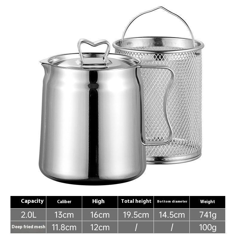 304 Stainless Steel Oil Filter Pot