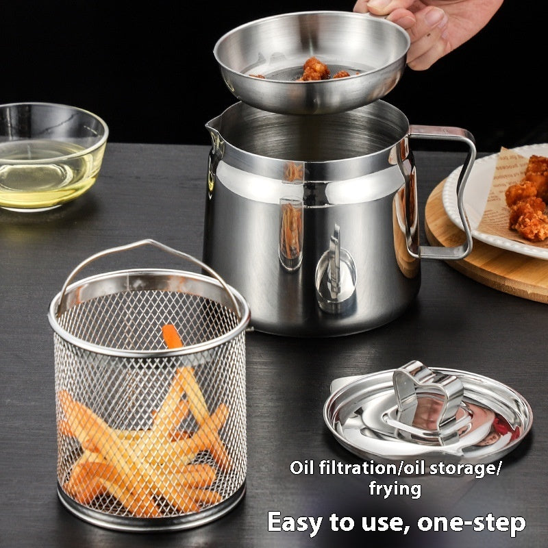 304 Stainless Steel Oil Filter Pot