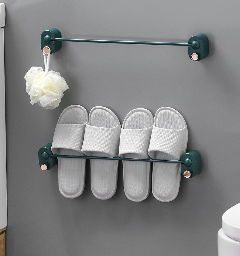 Perforation Free Bathroom Towel Rack