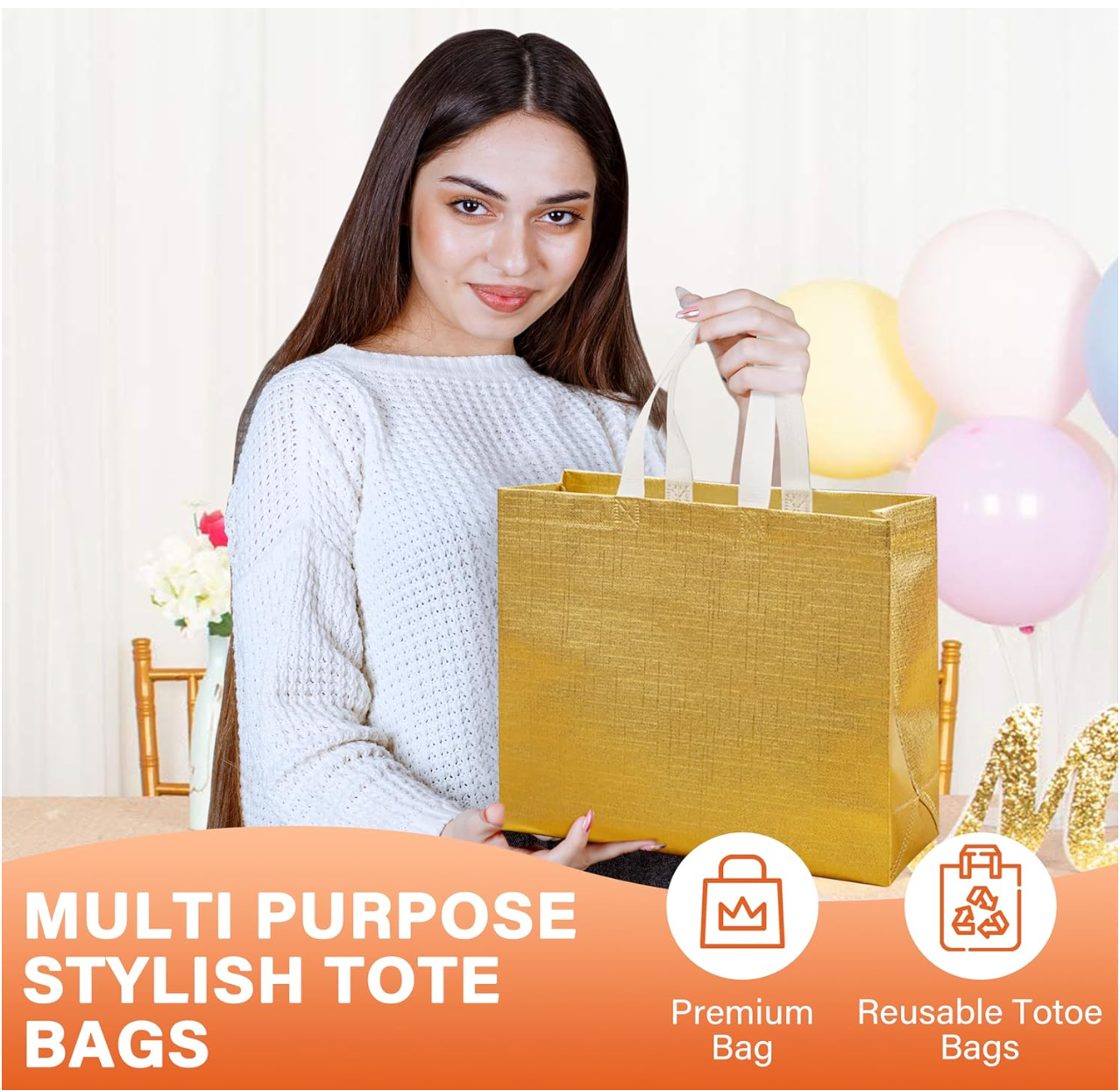 Reusable Shopping Bags for Birthdays Gift
