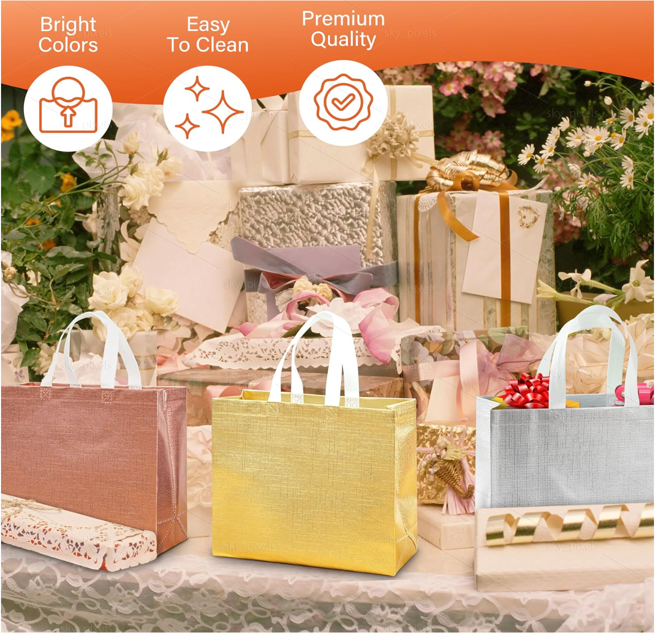 Reusable Shopping Bags for Birthdays Gift