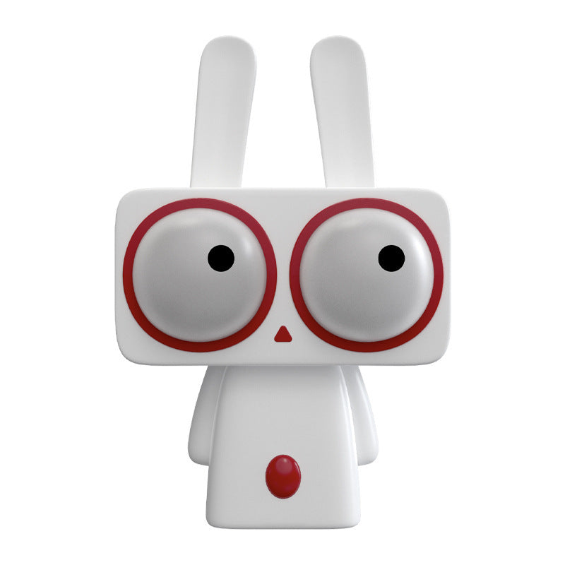 Babi Rabbit Night Light With Sleeping Charging Cute Home Decor Lamp