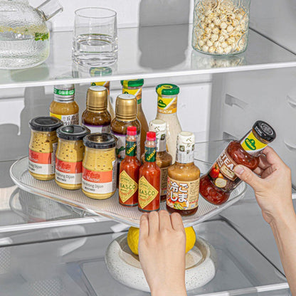 Lazy Susans Turntable Organizer for Refrigerator