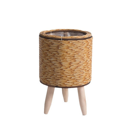 Nordic Imitation Rattan Flower Pot