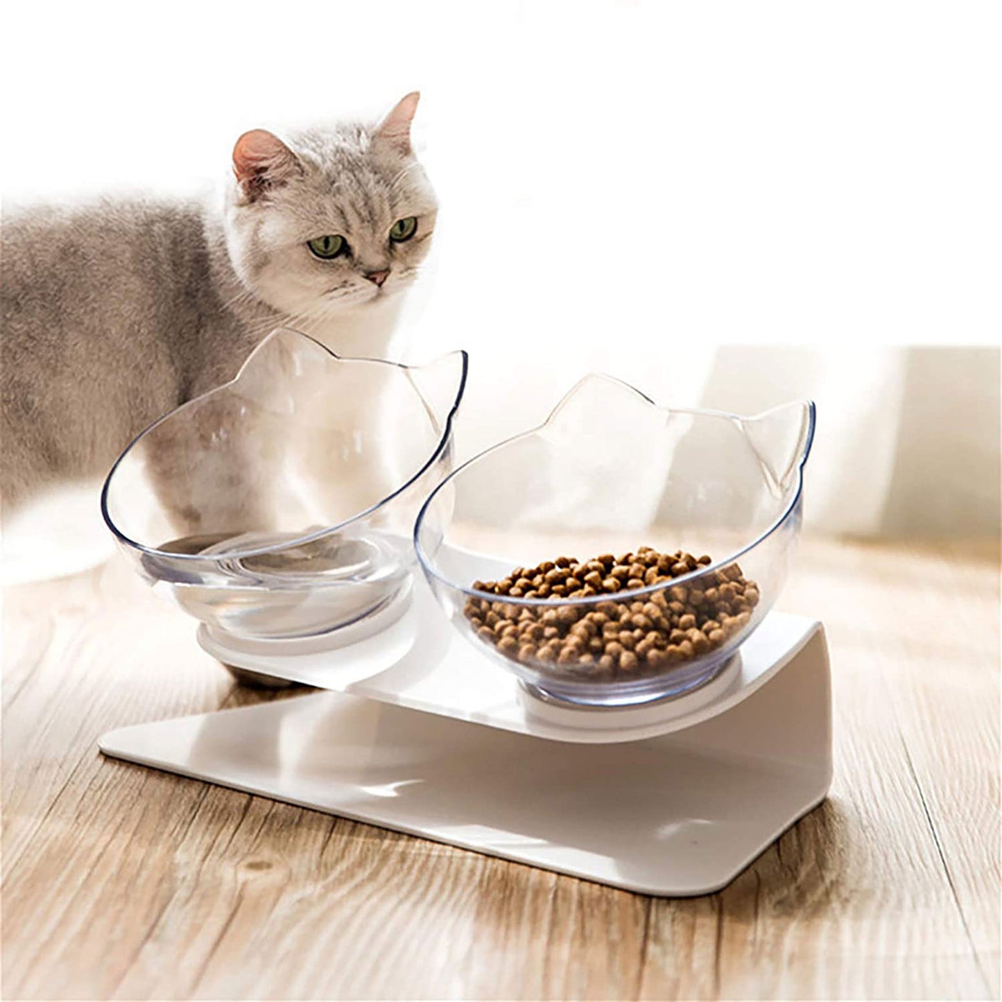 Non-Slip Cat Feeder Bowl