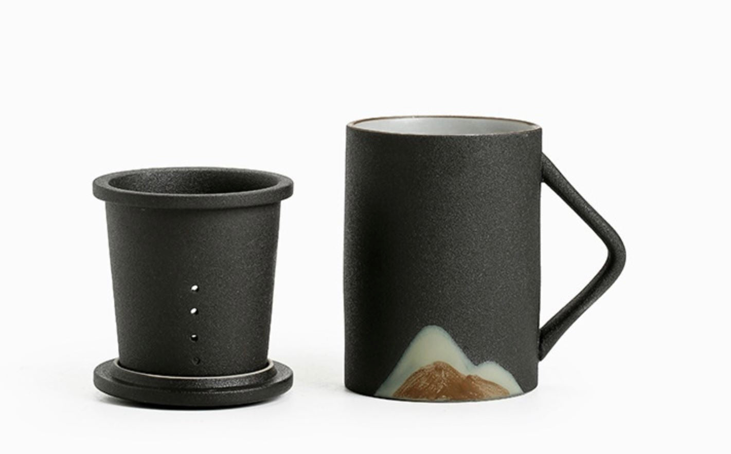 Virago Three-piece Mountain View Tea Cup