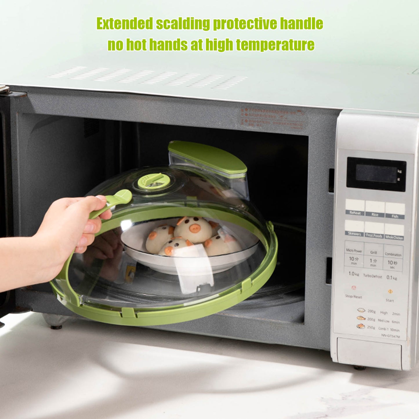 Microwave Splashproof Cover