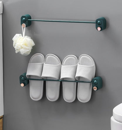 Perforation Free Bathroom Towel Rack
