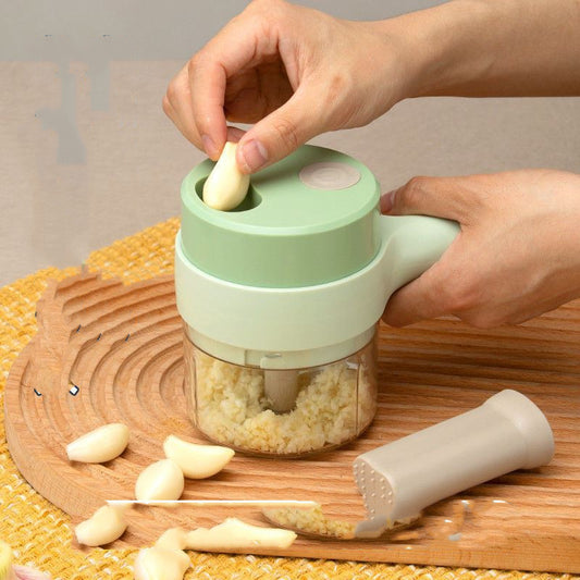 4In1 Electric Vegetable Cutter Set