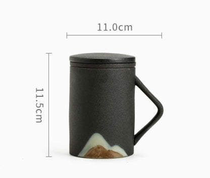 Virago Three-piece Mountain View Tea Cup