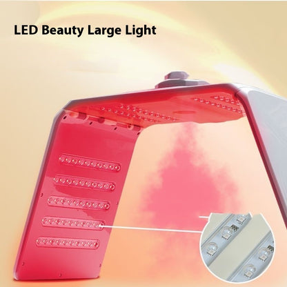 New Red Blue Light Folding Household Photon Beauty Instrument Spray Colorful Infrared Spectrometer Mask Factory