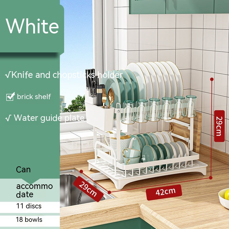 Kitchen 2 Tier Dish Drying Rack