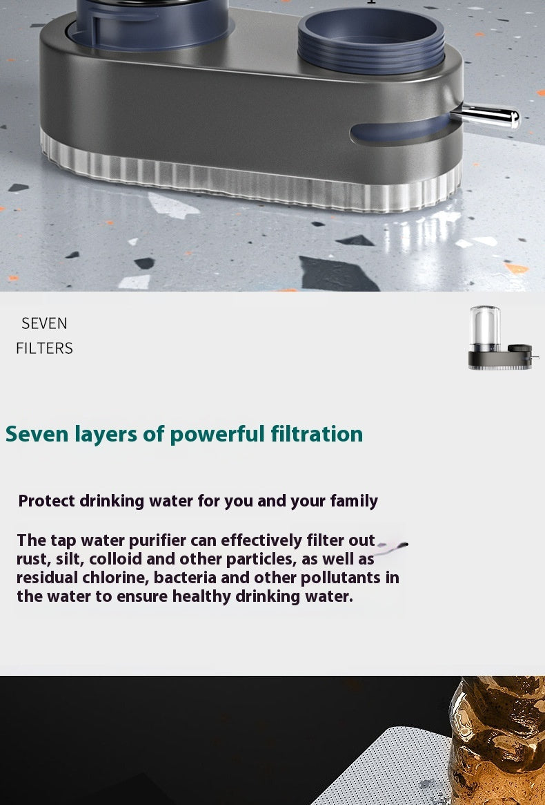 Faucet Water Purifier with Adapters